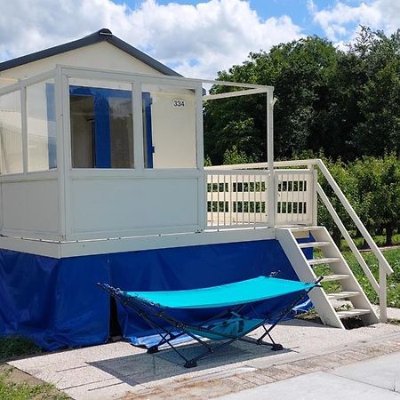 Voormalig Strandhuisje In Boomgaard In Hengstdijk Villa Eksteriør bilde