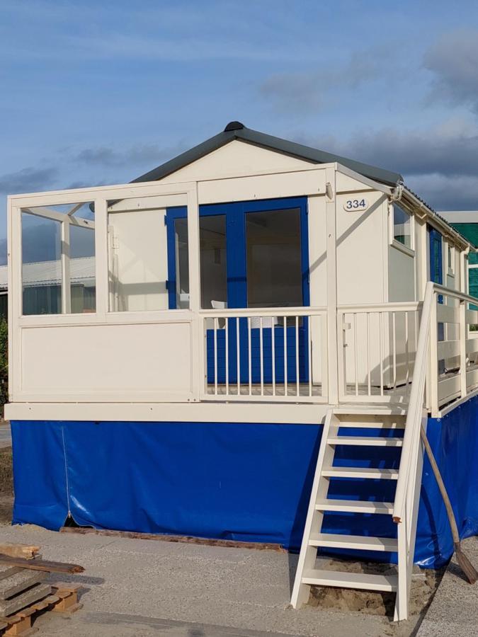 Voormalig Strandhuisje In Boomgaard In Hengstdijk Villa Eksteriør bilde